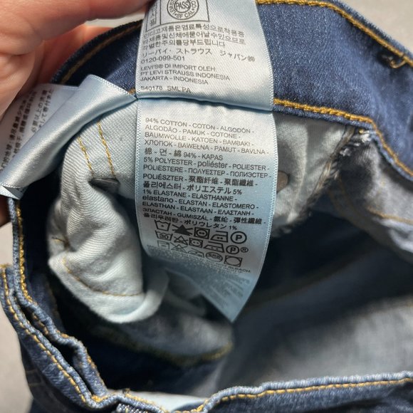 Levis Jeans Mens 30x30 Blue 527 Bootcut Western Cowboy Denim Mid (Tag 30x32) - Picture 10 of 11